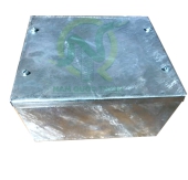 Hộp thép Pullbox 150x150x150 mm nhúng nóng 