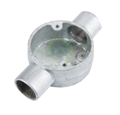 Hộp Nối 2 Ngã Thẳng Ren Ống Thép BS4568