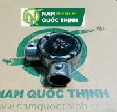 Hộp Nối 2 Ngã Vuông Ống Luồn Điện Thép Trơn EMT 3/4