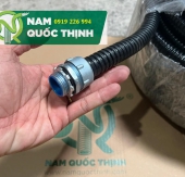 Đầu Nối Ống Ruột Gà Thép Kín Nước 3/4 Inch Phi 25
