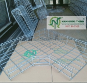 Co Ngang Máng Cáp Dạng Lưới Mạ Kẽm Nhúng Nóng 400x100 MM