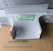 Co Ngã 3 Máng Cáp 200x100x1.2 MM Sơn Tĩnh Điện Kem Nhăn