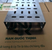 Khay Cáp Mạ Kẽm 200x50x1.5 MM Đột Lỗ