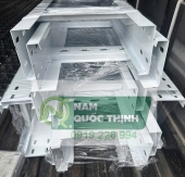 Thang Cáp 250x100 Sơn Tĩnh Điện Màu Trắng Dày 1 MM