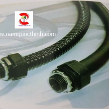 Đầu nối nhựa PA dùng cho Ống ruột gà lõi thép bọc nhựa