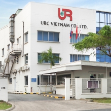 Ống thép luồn dây điện EMT D32 lắp đặt tại nhà máy URC
