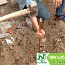 Hướng dẫn cách đóng cọc tiếp địa đúng chuẩn