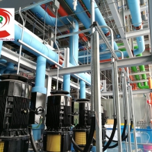 Ống ruột gà lõi thép bọc nhựa kết nối motor sản xuất