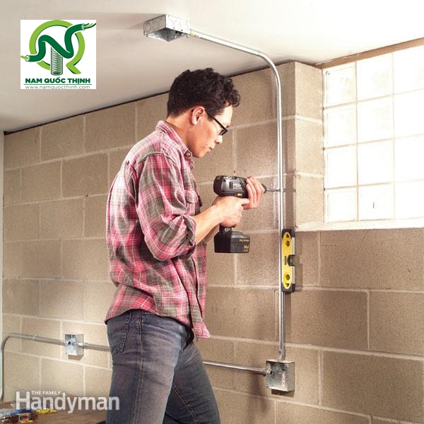 ống thép luồn dây điện