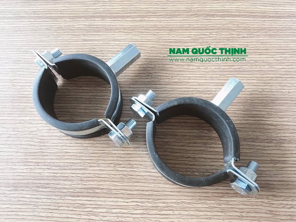 Kẹp Ống Có Ron Cao Su
