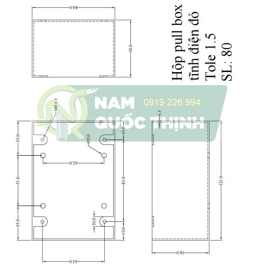 ban ve hop box 120x80x50 mm nut nhan khan cap bao chay fire alarm hochiki