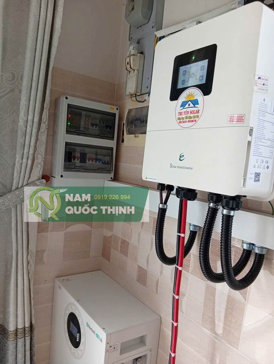 dau noi ruot ga thep d25 noi mang dien va bien tan pin solar