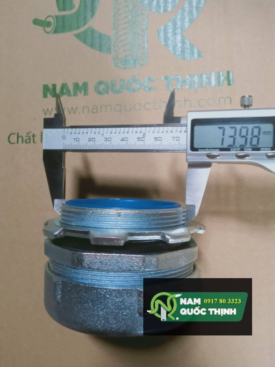 duong kinh dau noi ong ruot ga loi thep kin nuoc phi 76 voi thiet bi