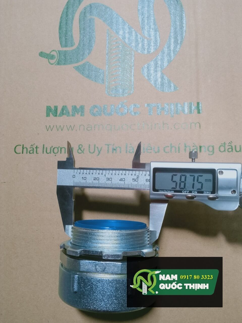 duong kinh ren ngoai dau noi ong mem kin nuoc 2 inch