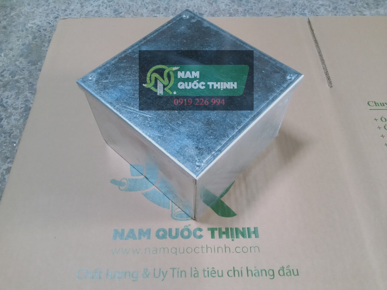 hop thep pullbox ma kem 150x150x100