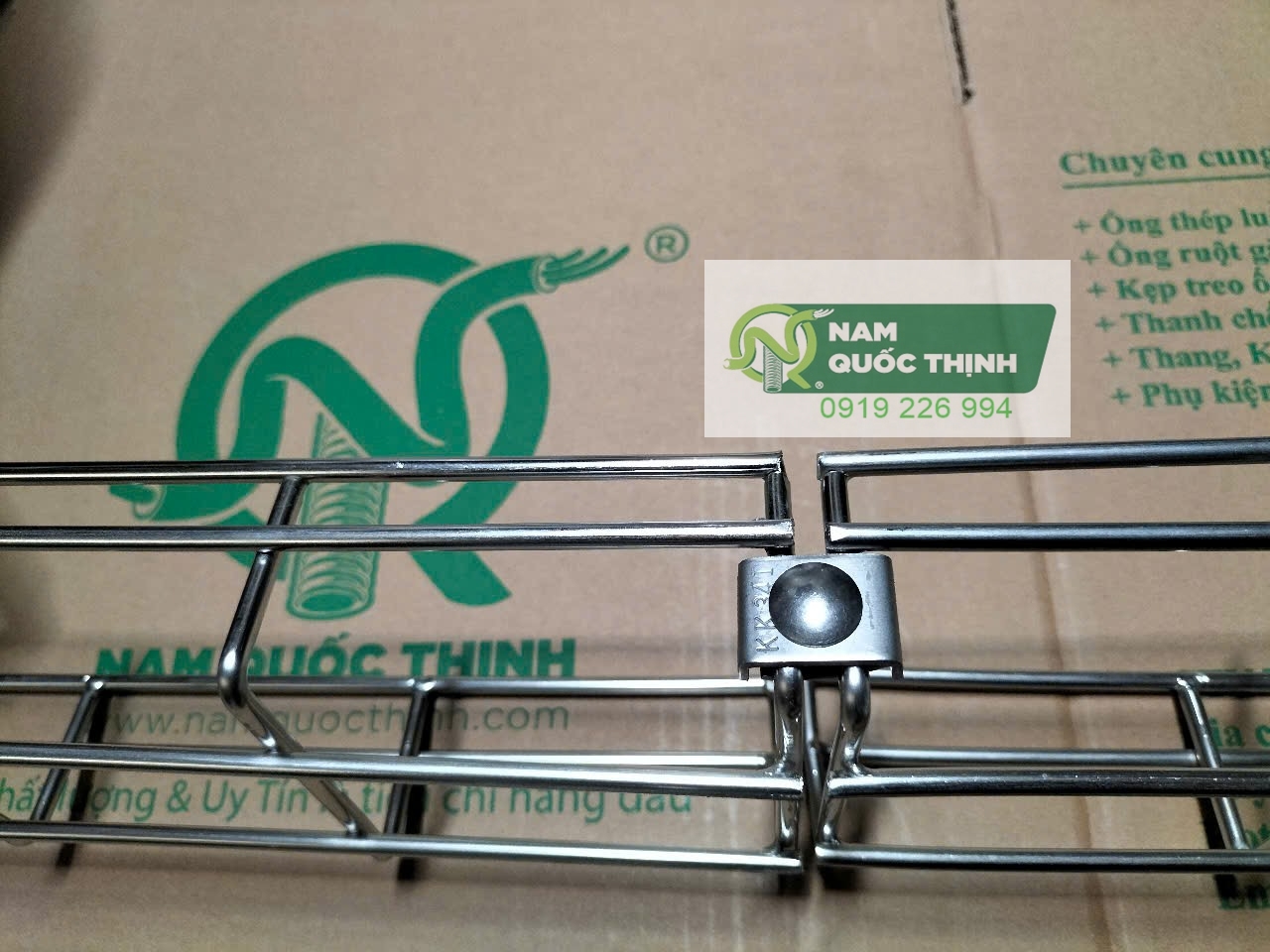 khop noi mang luoi inox 100x50 thep khong gi 304