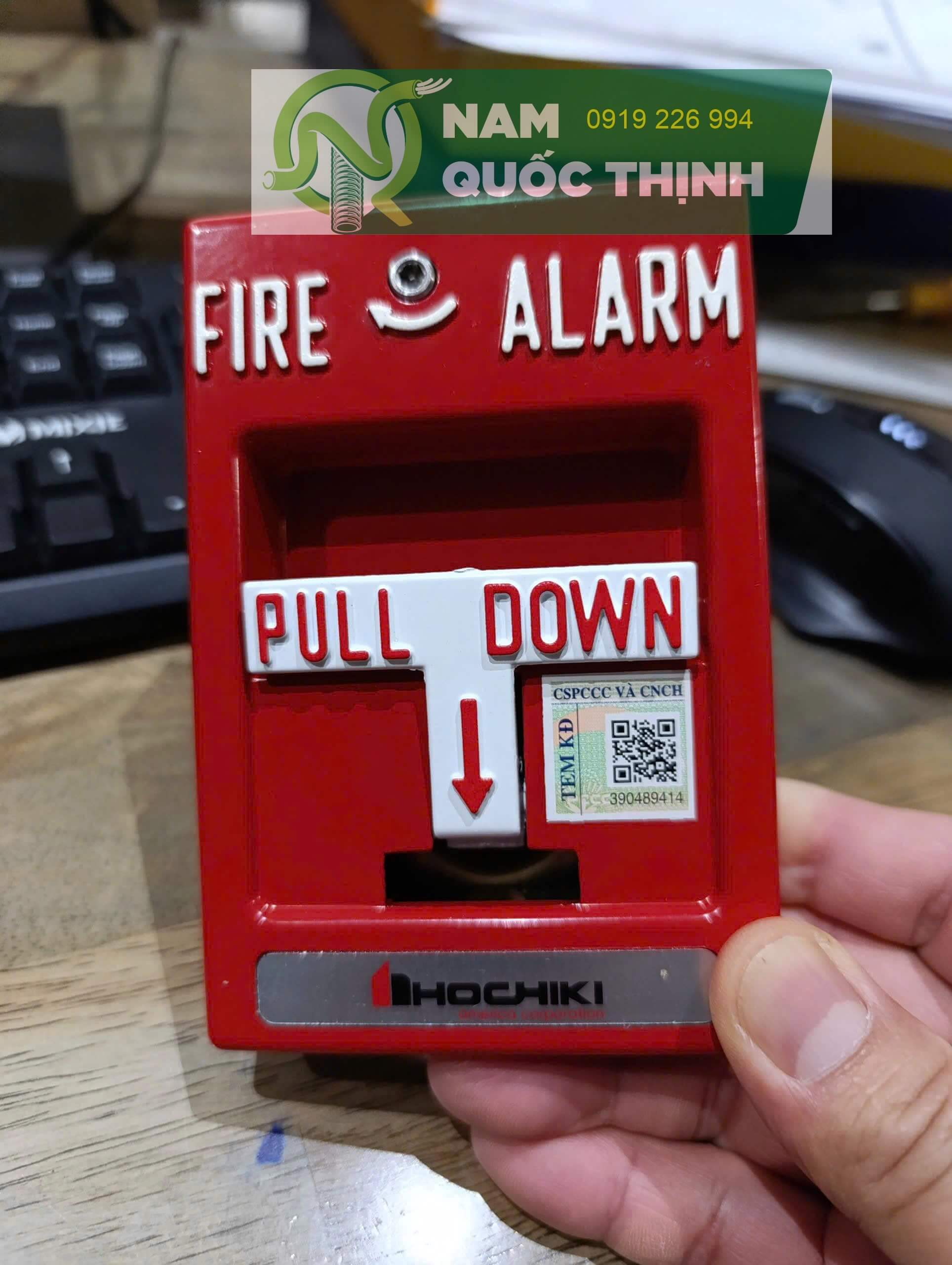 mat na nut nhan khan cap bao chay fire alarm hochiki