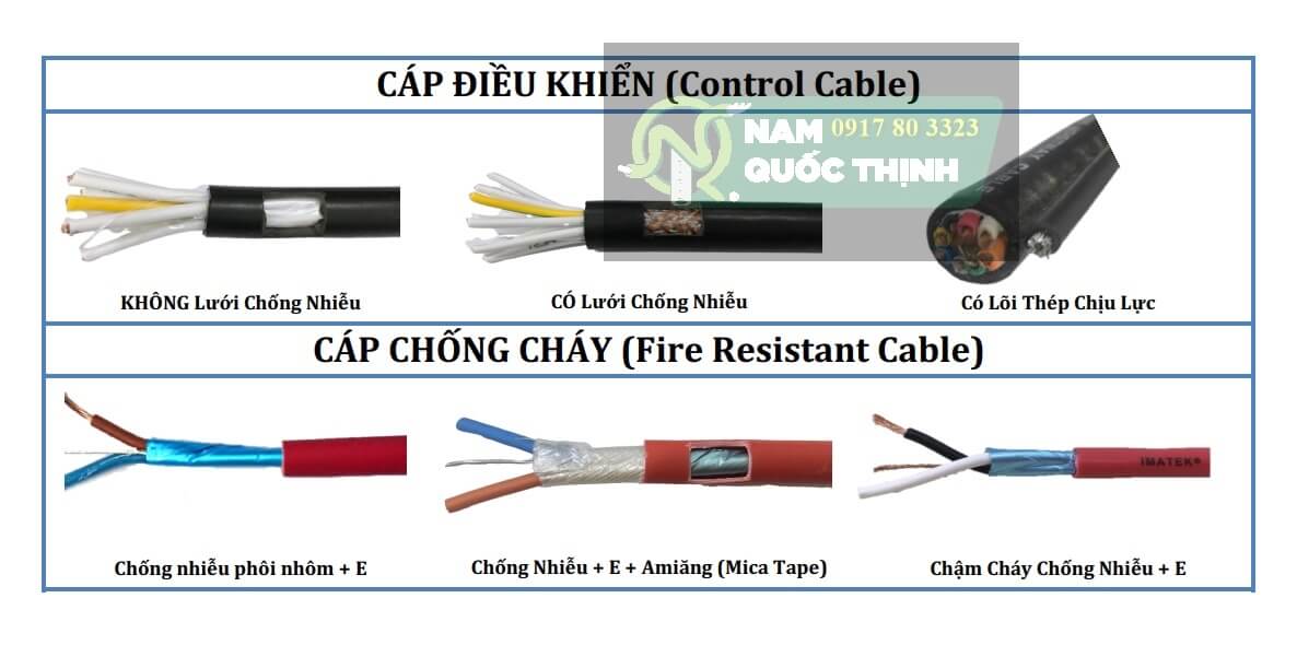 ong thep luon day dien emt voi cap dieu khien