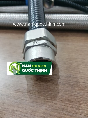 dau noi ruot ga inox 304 voi ruot ga thep boc nhua va ong dien ren trong phi 27