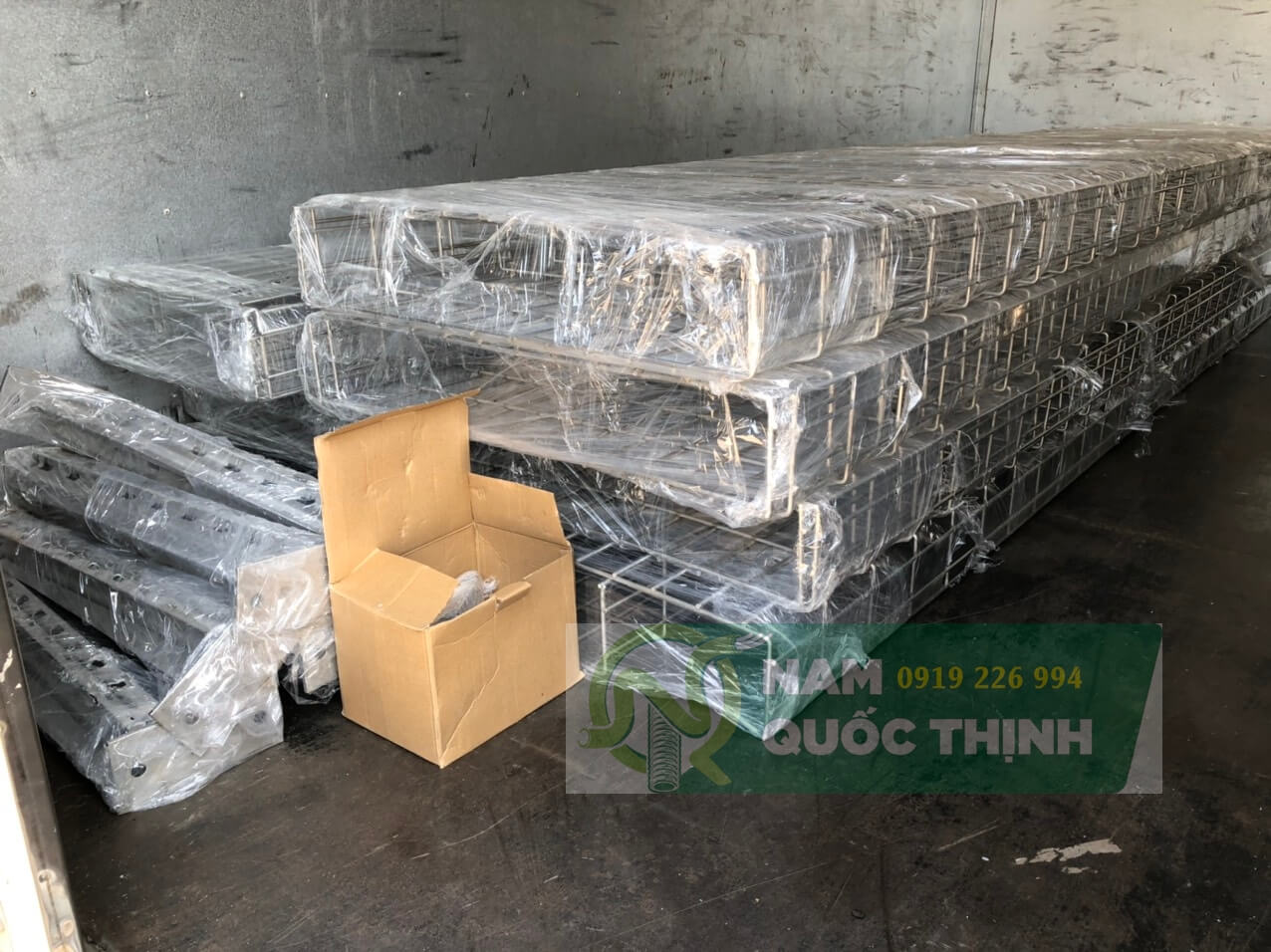 Máng cáp dạng lưới inox 
