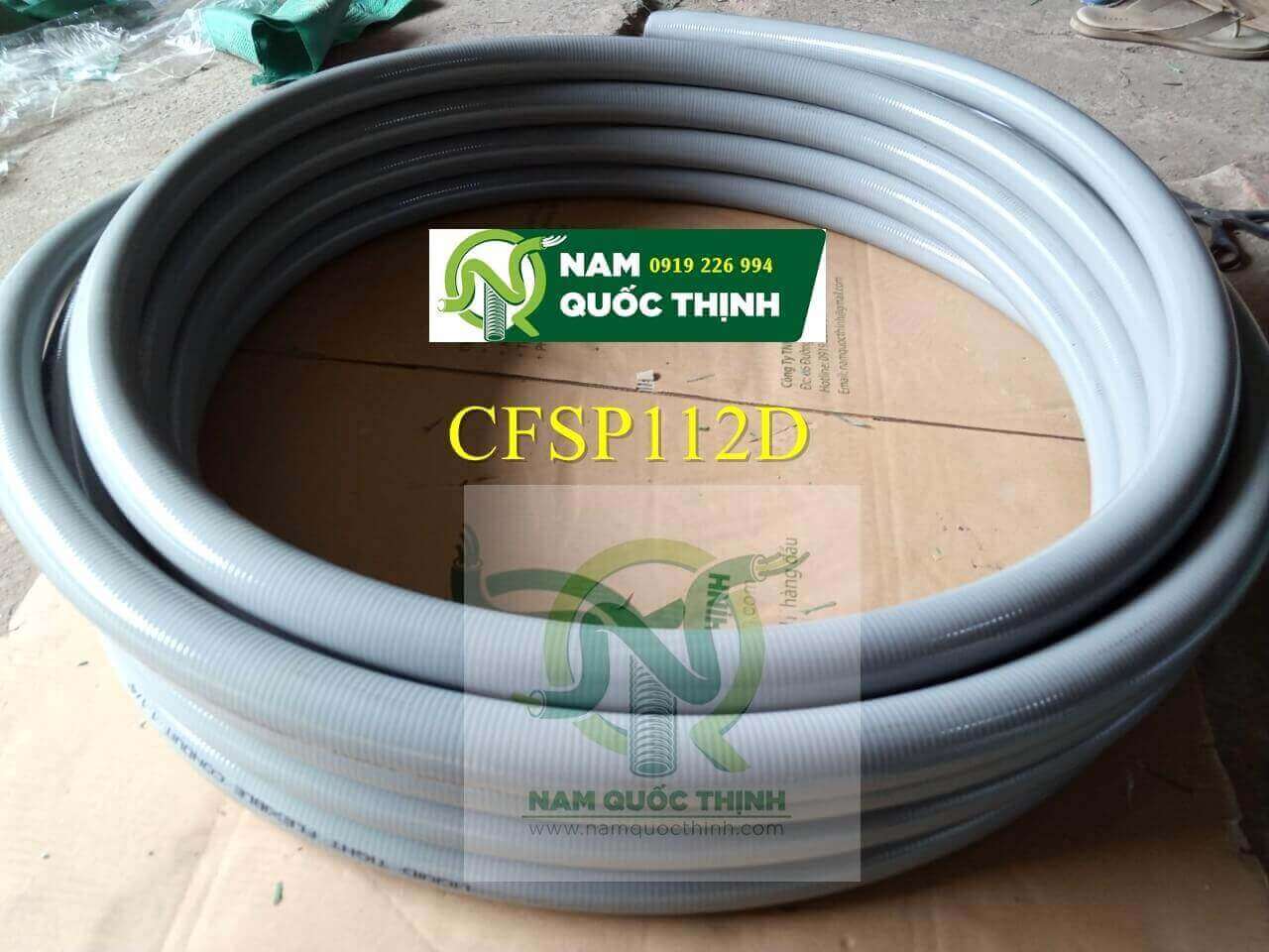ống ruột gà lõi thép bọc nhựa dày chống thấm dầu phi 49