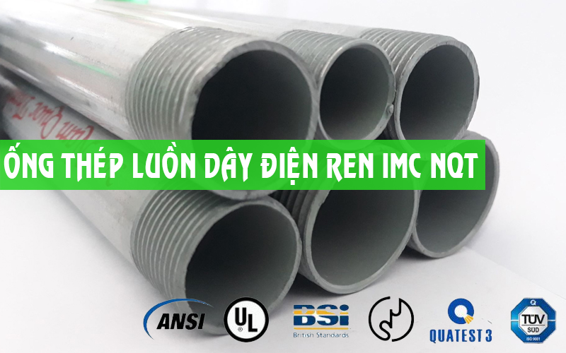Ống thép luồn dây điện ren IMC