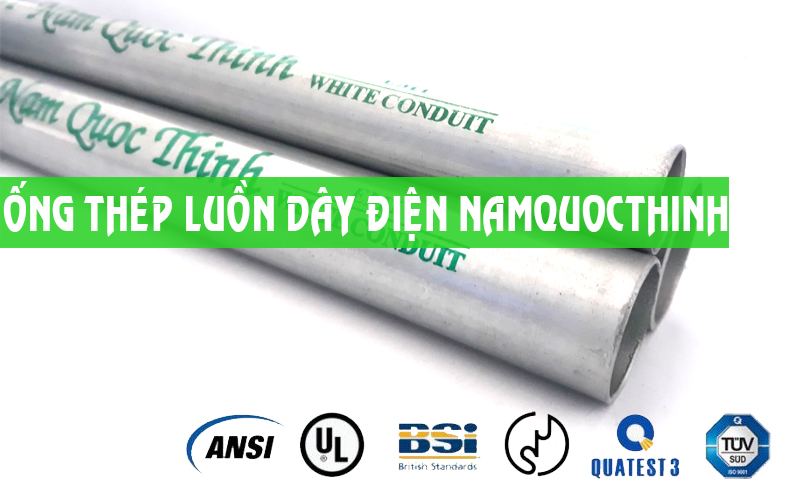 Ống thép luồn dây điện 