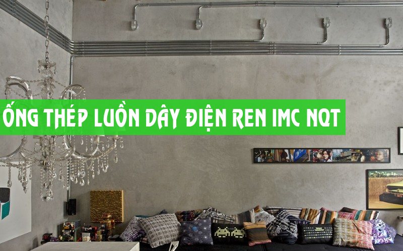 ống thép luồn dây điện ren