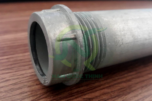 Đai nối nhôm kết nối ống thép luồn dây điện ren IMC 49 mm