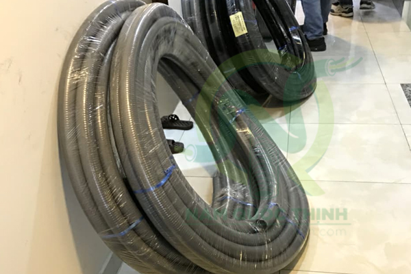 Ống ruột gà thép bọc nhựa chống thấm nước dầu KV 42 (49 mm)