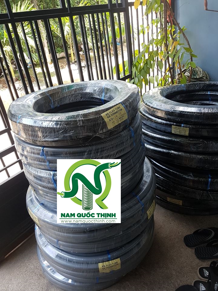 Ong ruot ga loi thep boc nhua chong tham nuoc va dau 