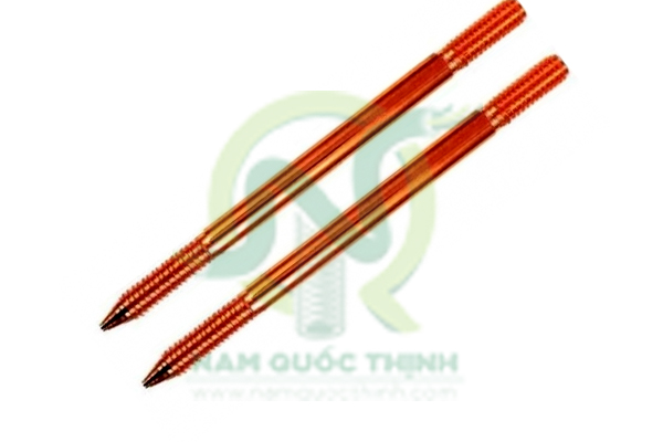 Cọc tiếp địa mạ đồng thoát sét